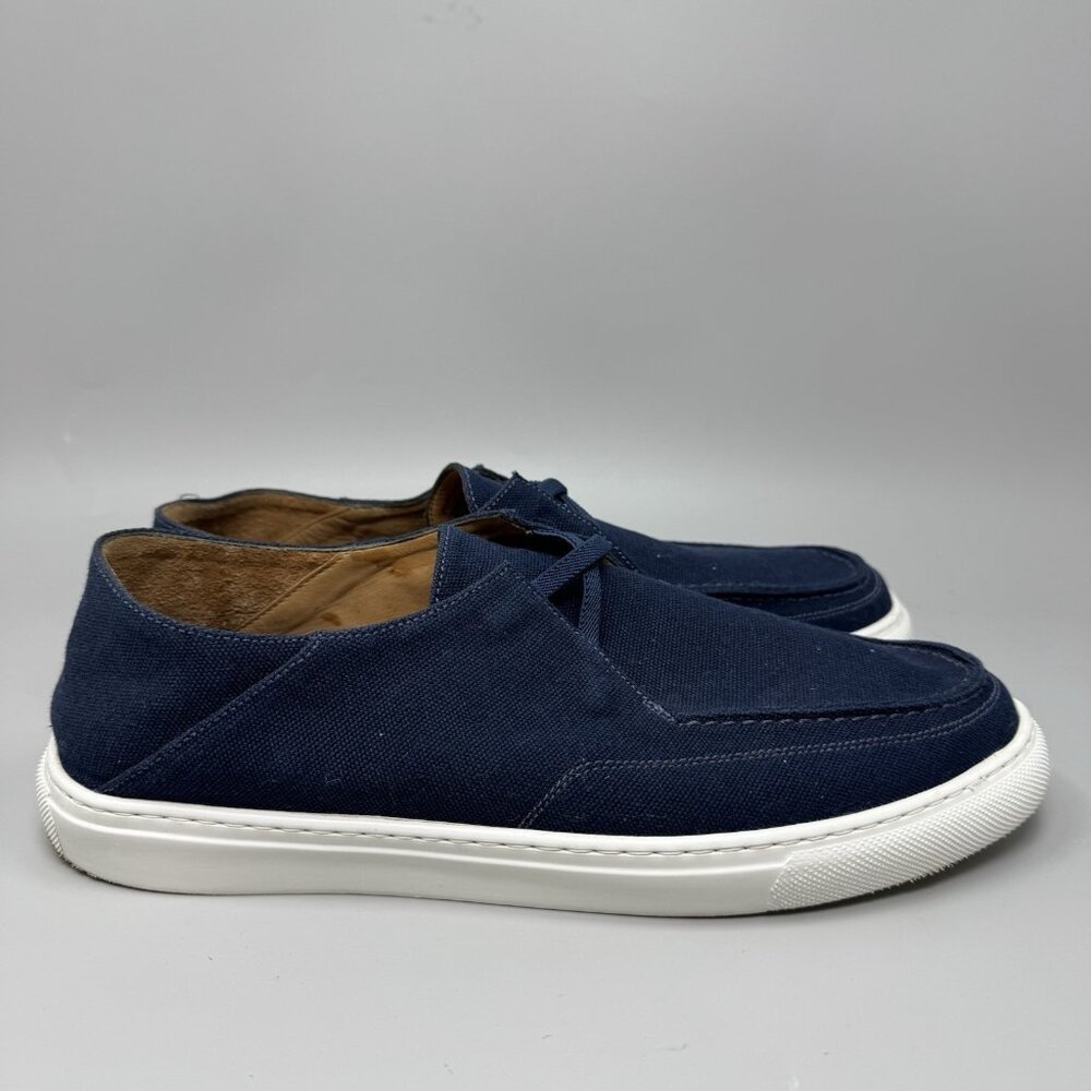 Peter Millar Seaside Breeze Men’s Navy  Size 11M Slip On  Lightweight Sneakers